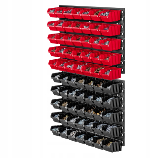 Doska na náradie Kadax K7725 58 x 78 cm čierno-červená